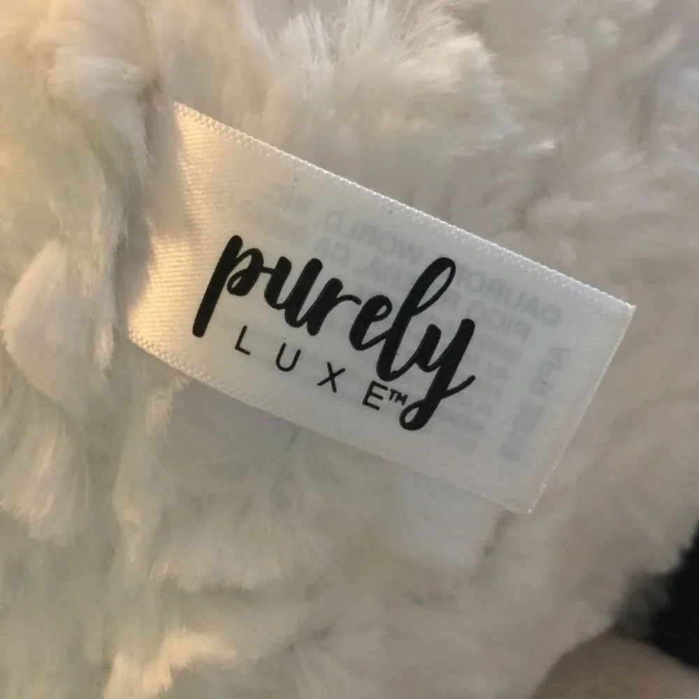 Aurora Purely Luxe White Bunny Rabbit Plush 18